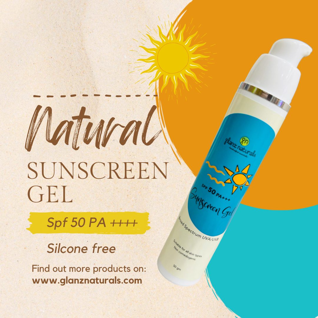 Sunscreen gel spf50 PA++++ (50ml)