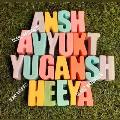 Customise name soap (1 letter)