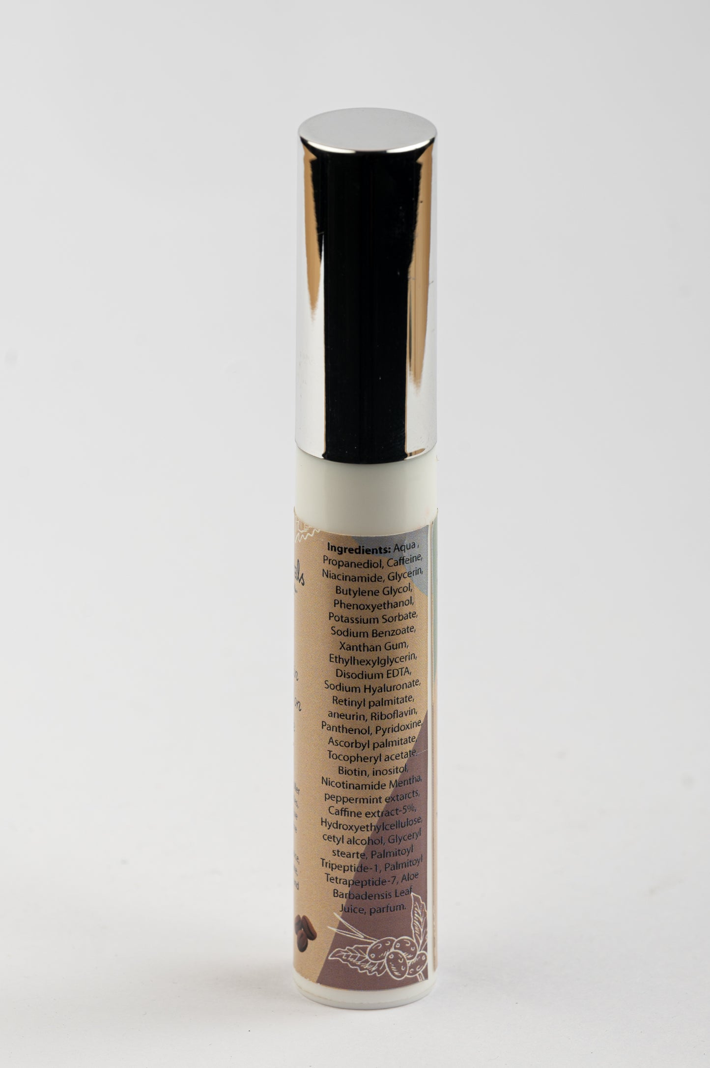 Multi vitamin caffeine roll on under eye serum