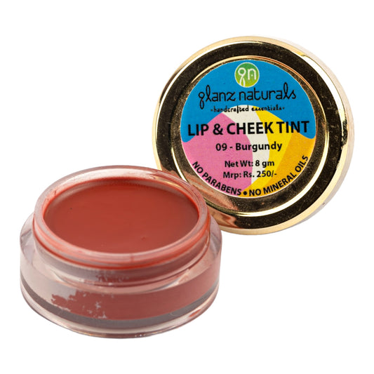 Lip & Cheek Tint, burgundy shade| 8gm  |  Must Have Everyday