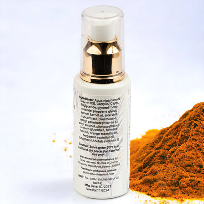 Wild turmeric + niacinamide skin lightening face cream - 50 ml