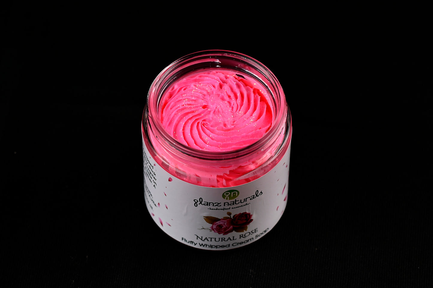 Natural Rose Fluffy Whipped Cream Soap